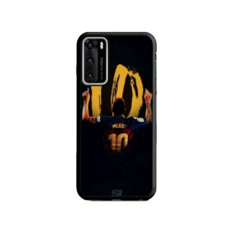Husa personalizata tip carcasa HQPrint pentru Huawei P40 Lite, model Messi 2, multicolor, S1D1M0134