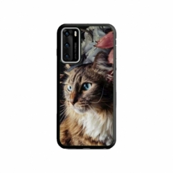Husa personalizata tip carcasa HQPrint pentru Huawei P40 Lite, model Cat 1, multicolor, S1D1M0143