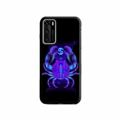 Husa personalizata tip carcasa HQPrint pentru Huawei P40 Lite, model Cancer, multicolor, S1D1M0147
