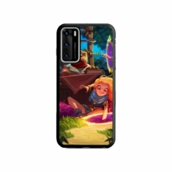 Husa personalizata tip carcasa HQPrint pentru Huawei P40 Lite, model Tangled, multicolor, S1D1M0150