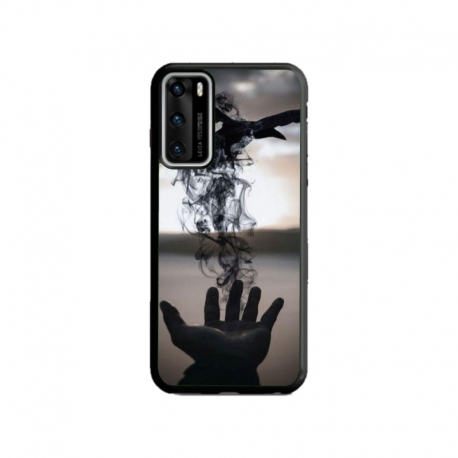 Husa personalizata tip carcasa HQPrint pentru Huawei P40 Lite, model Black Magic, multicolor, S1D1M0152