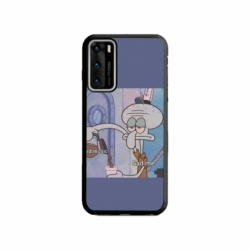 Husa personalizata tip carcasa HQPrint pentru Huawei P40 Lite, model Squidward 1, multicolor, S1D1M0161