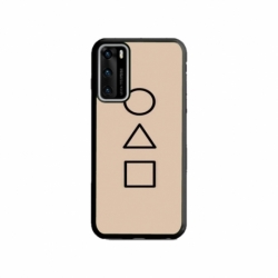Husa personalizata tip carcasa HQPrint pentru Huawei P40 Lite, model Squid Game 1, multicolor, S1D1M0173