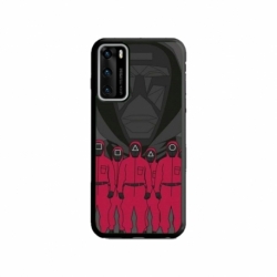 Husa personalizata tip carcasa HQPrint pentru Huawei P40 Lite, model Squid Game 15, multicolor, S1D1M0187