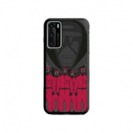Husa personalizata tip carcasa HQPrint pentru Huawei P40 Lite, model Squid Game 15, multicolor, S1D1M0187