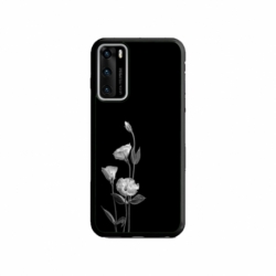 Husa personalizata tip carcasa HQPrint pentru Huawei P40 Lite, model Abstract Flowers, multicolor, S1D1M0216