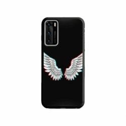 Husa personalizata tip carcasa HQPrint pentru Huawei P40 Lite, model Angel, multicolor, S1D1M0219