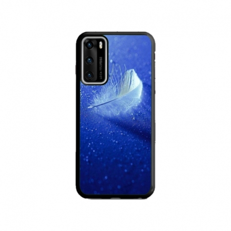 Husa personalizata tip carcasa HQPrint pentru Huawei P40 Lite, model Pana, multicolor, S1D1M0236
