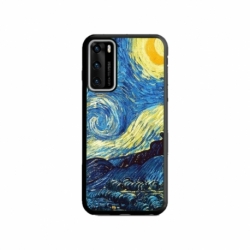 Husa personalizata tip carcasa HQPrint pentru Huawei P40 Lite, model Van Gogh, multicolor, S1D1M0238