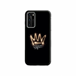 Husa personalizata tip carcasa HQPrint pentru Huawei P40 Lite, model Queen, multicolor, S1D1M0243