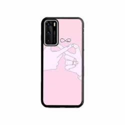 Husa personalizata tip carcasa HQPrint pentru Huawei P40 Lite, model Infinity Togeter, multicolor, S1D1M0251