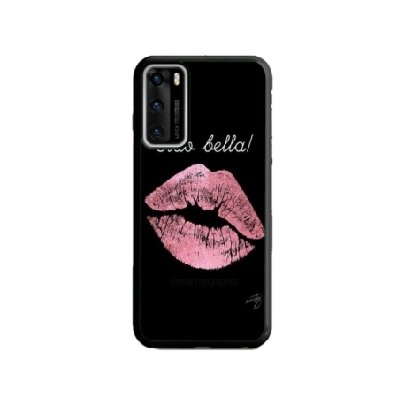 Husa personalizata tip carcasa HQPrint pentru Huawei P40 Lite, model Ciao Bella, multicolor, S1D1M0261