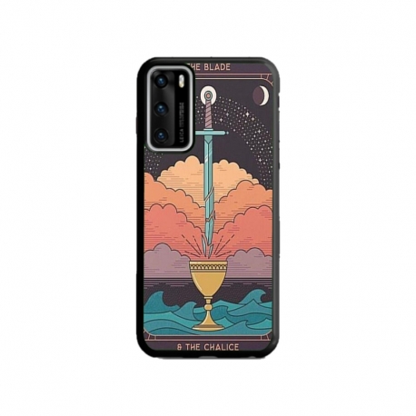 Husa personalizata tip carcasa HQPrint pentru Huawei P40 Lite, model Tarrot, multicolor, S1D1M0267