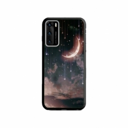 Husa personalizata tip carcasa HQPrint pentru Huawei P40 Lite, model Falling Stars, multicolor, S1D1M0269