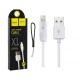 Cablu Date & Incarcare Lightning Fast Charge - 2 Metri (Alb) Hoco X1