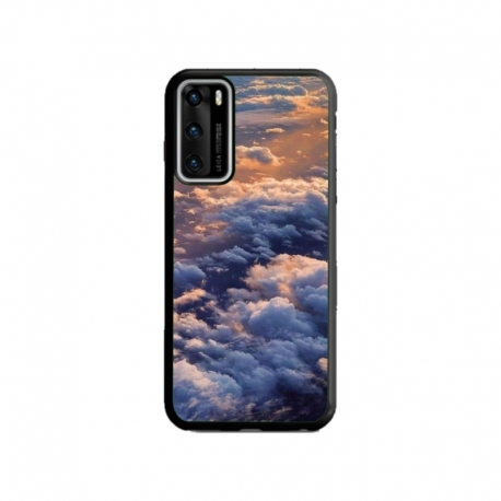 Husa personalizata tip carcasa HQPrint pentru Huawei P40 Lite, model Beautiful Sky, multicolor, S1D1M0277