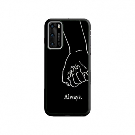 Husa personalizata tip carcasa HQPrint pentru Huawei P40 Lite, model Always and Forever 1, multicolor, S1D1M0279