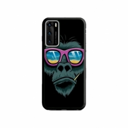 Husa personalizata tip carcasa HQPrint pentru Huawei P40 Lite, model Gorilla, multicolor, S1D1M0288