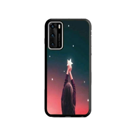 Husa personalizata tip carcasa HQPrint pentru Huawei P40 Lite, model Star stealing, multicolor, S1D1M0292