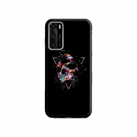 Husa personalizata tip carcasa HQPrint pentru Huawei P40 Lite, model Colorful 5, multicolor, S1D1M0302