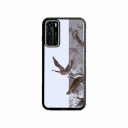 Husa personalizata tip carcasa HQPrint pentru Huawei P40 Lite, model Birds, multicolor, S1D1M0314