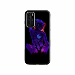 Husa personalizata tip carcasa HQPrint pentru Huawei P40 Lite, model Colorful 8, multicolor, S1D1M0329