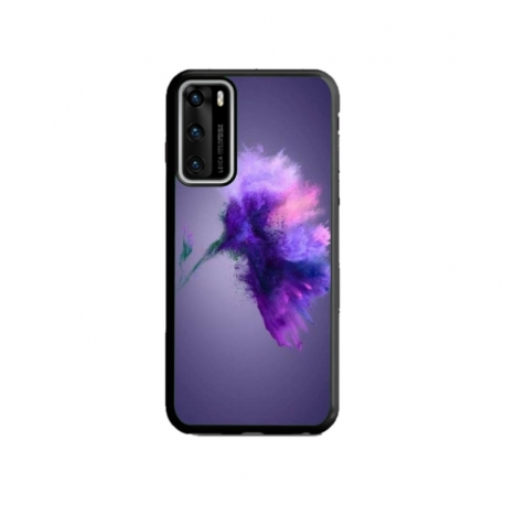 Husa personalizata tip carcasa HQPrint pentru Huawei P40 Lite, model Flowers 19, multicolor, S1D1M0340