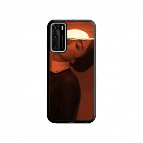 Husa personalizata tip carcasa HQPrint pentru Huawei P40 Lite, model Sun Girl, multicolor, S1D1M0359