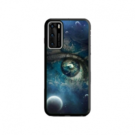 Husa personalizata tip carcasa HQPrint pentru Huawei P40 Lite, model Abstract 3, multicolor, S1D1M0362