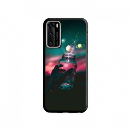 Husa personalizata tip carcasa HQPrint pentru Huawei P40 Lite, model Colorful 10, multicolor, S1D1M0369