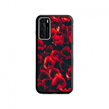 Husa personalizata tip carcasa HQPrint pentru Huawei P40 Lite, model Flowers 24, multicolor, S1D1M0386