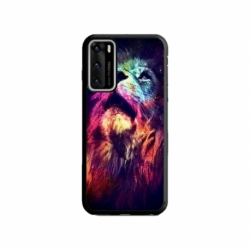 Husa personalizata tip carcasa HQPrint pentru Huawei P40, model Celestial Lion, multicolor, S1D1M0002