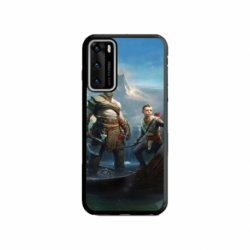 Husa personalizata tip carcasa HQPrint pentru Huawei P40, model God of War 1, multicolor, S1D1M0008