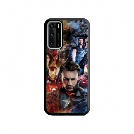Husa personalizata tip carcasa HQPrint pentru Huawei P40, model Avengers Endgame, multicolor, S1D1M0009