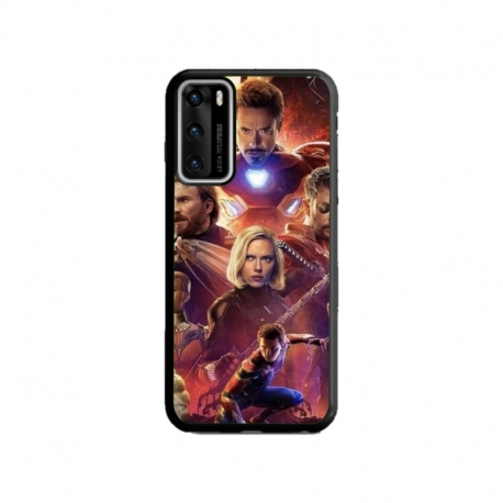 Husa personalizata tip carcasa HQPrint pentru Huawei P40, model Avengers Inifinity War, multicolor, S1D1M0010