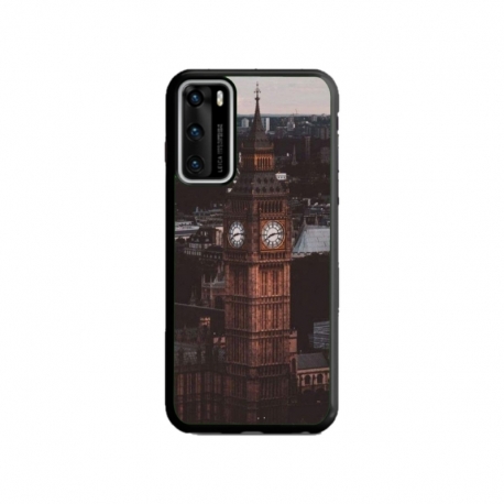 Husa personalizata tip carcasa HQPrint pentru Huawei P40, model Big Ben 2, multicolor, S1D1M0014