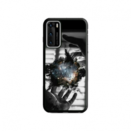 Husa personalizata tip carcasa HQPrint pentru Huawei P40, model Dark Magic, multicolor, S1D1M0020