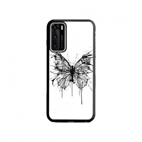 Husa personalizata tip carcasa HQPrint pentru Huawei P40, model Butterfly 3, multicolor, S1D1M0030