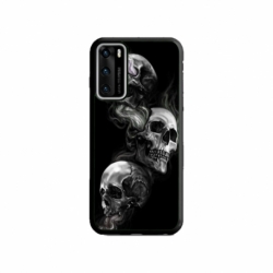 Husa personalizata tip carcasa HQPrint pentru Huawei P40, model Skulls, multicolor, S1D1M0032