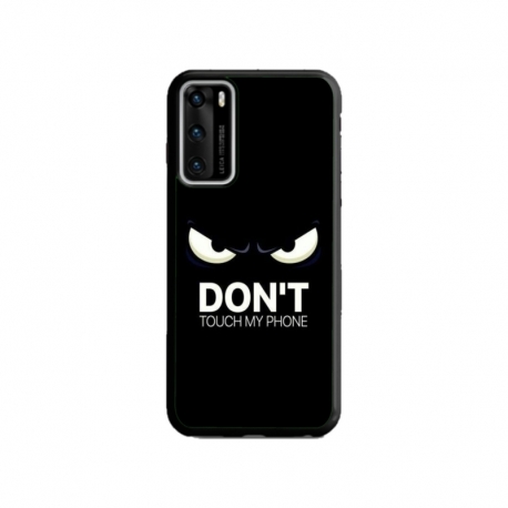 Husa personalizata tip carcasa HQPrint pentru Huawei P40, model Dont touch my phone 1, multicolor, S1D1M0035