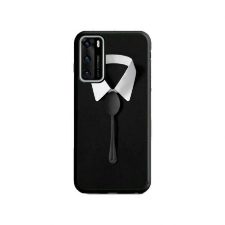 Husa personalizata tip carcasa HQPrint pentru Huawei P40, model Mr Fancy, multicolor, S1D1M0036
