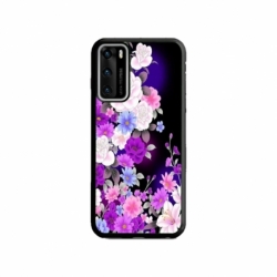 Husa personalizata tip carcasa HQPrint pentru Huawei P40, model Flowers 3, multicolor, S1D1M0039