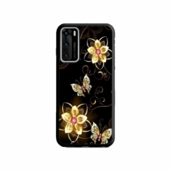 Husa personalizata tip carcasa HQPrint pentru Huawei P40, model Butterfly 5, multicolor, S1D1M0042