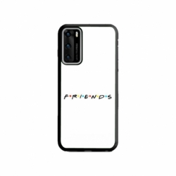 Husa personalizata tip carcasa HQPrint pentru Huawei P40, model FRIENDS 1, multicolor, S1D1M0043