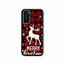 Husa personalizata tip carcasa HQPrint pentru Huawei P40, model Merry Christmas Reindeer 2, multicolor, S1D1M0050