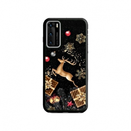 Husa personalizata tip carcasa HQPrint pentru Huawei P40, model Reindeer 2, multicolor, S1D1M0052
