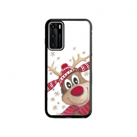 Husa personalizata tip carcasa HQPrint pentru Huawei P40, model Reindeer 3, multicolor, S1D1M0053