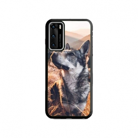 Husa personalizata tip carcasa HQPrint pentru Huawei P40, model Dog 1, multicolor, S1D1M0064