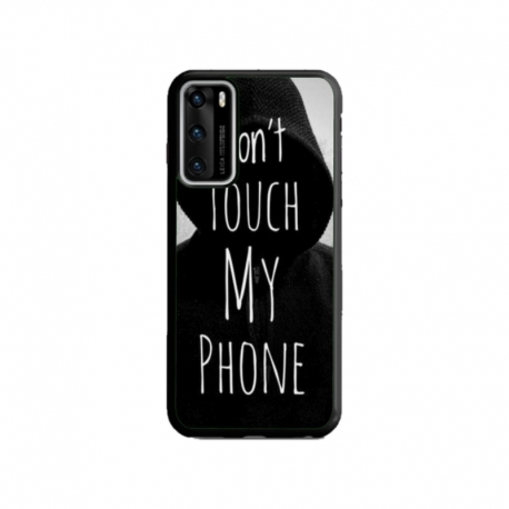 Husa personalizata tip carcasa HQPrint pentru Huawei P40, model Dont touch my phone 2, multicolor, S1D1M0065