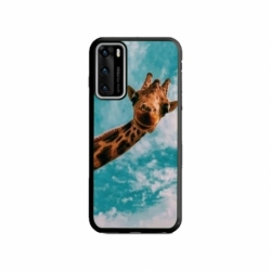 Husa personalizata tip carcasa HQPrint pentru Huawei P40, model Giraffe 2, multicolor, S1D1M0096